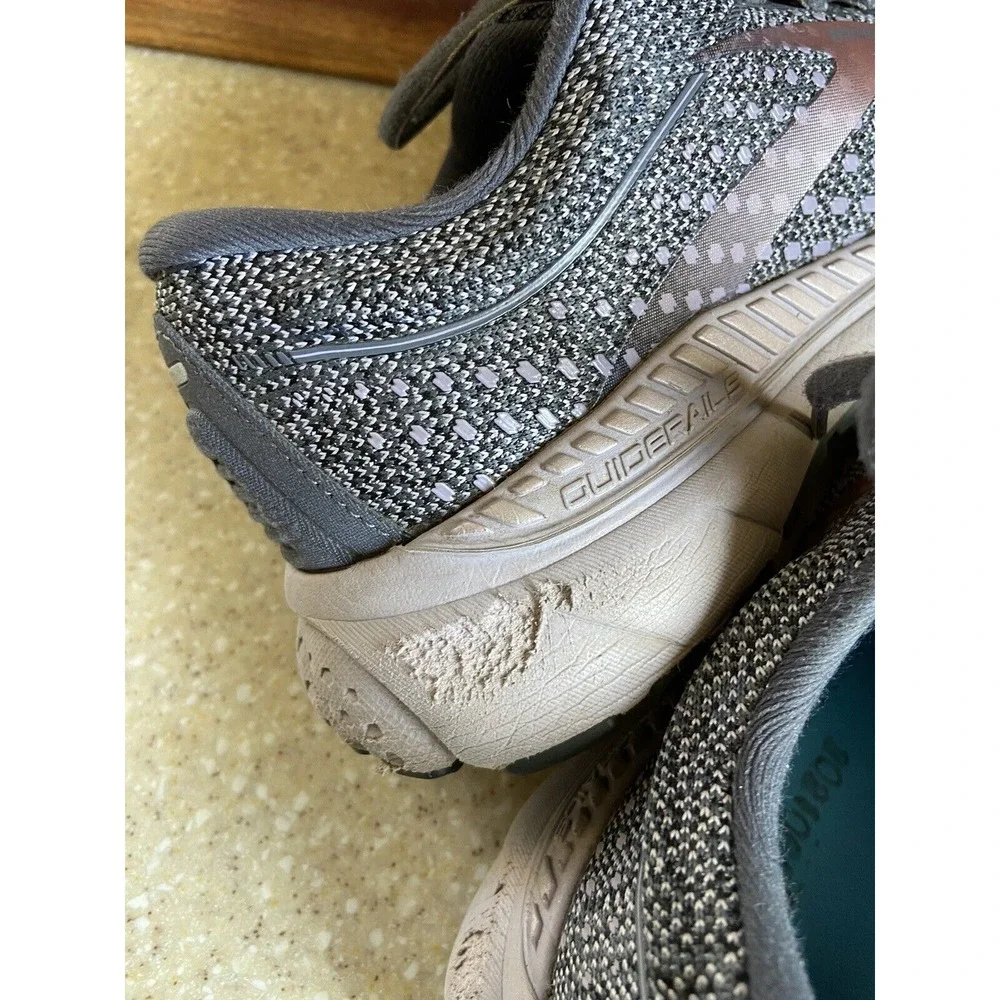 Brooks Shoes Womens 7 Med B Grey Adrenaline GTS 21 Running Sneakers Need Insoles